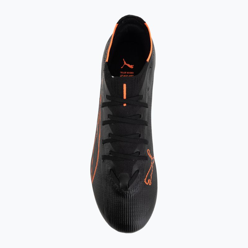 Кросівки футбольні PUMA Ultra 6 Match FG/AG puma black/puma red 5