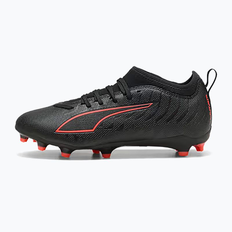 Кросівки футбольні дитячі PUMA Ultra 6 Match FG/AG Jr puma black/puma red 8