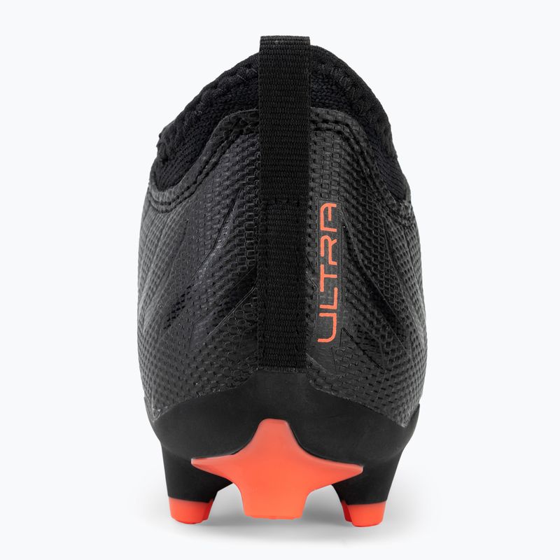 Кросівки футбольні дитячі PUMA Ultra 6 Match FG/AG Jr puma black/puma red 6