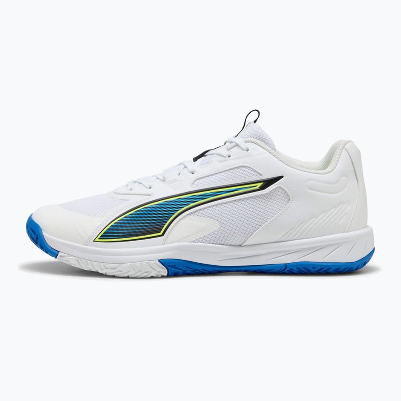 Кросівки гандбольні PUMA Accelerate Turbo 4 Game On puma white/glowing red/ultra blue 8