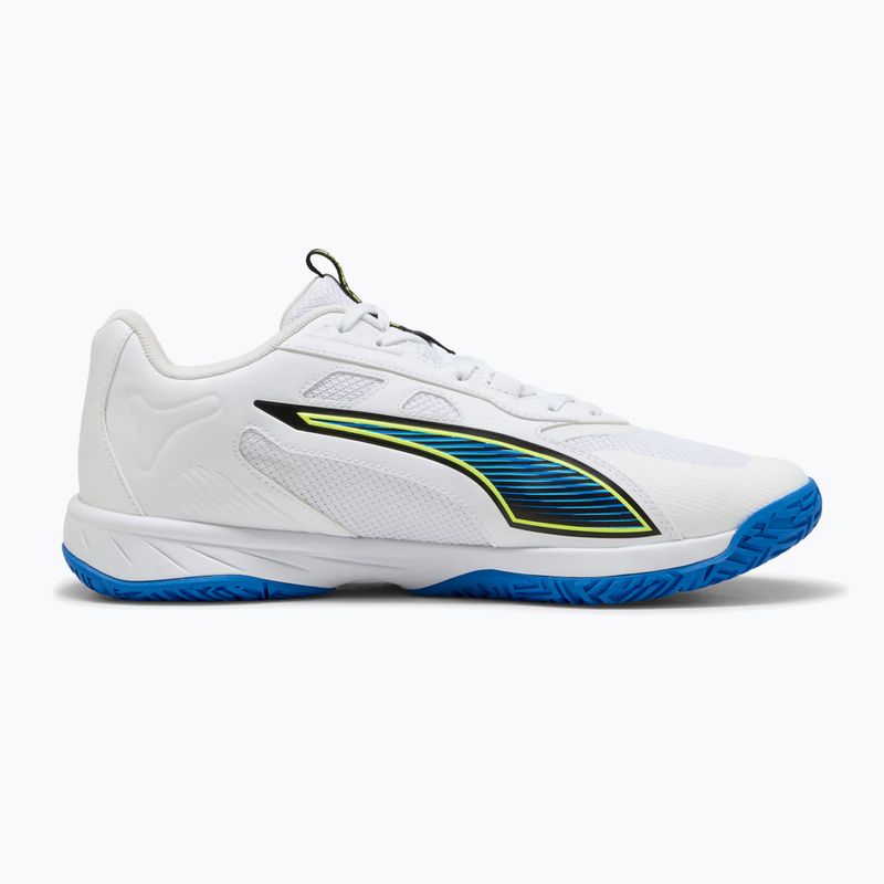 Кросівки гандбольні PUMA Accelerate Turbo 4 Game On puma white/glowing red/ultra blue 9