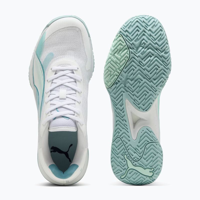 Гандбольне взуття PUMA Accelerate Pro 4 Game On puma white/baltic sea blue/fresh water 3