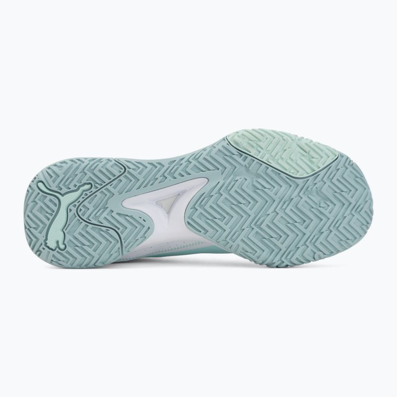 Гандбольне взуття PUMA Accelerate Pro 4 Game On puma white/baltic sea blue/fresh water 4