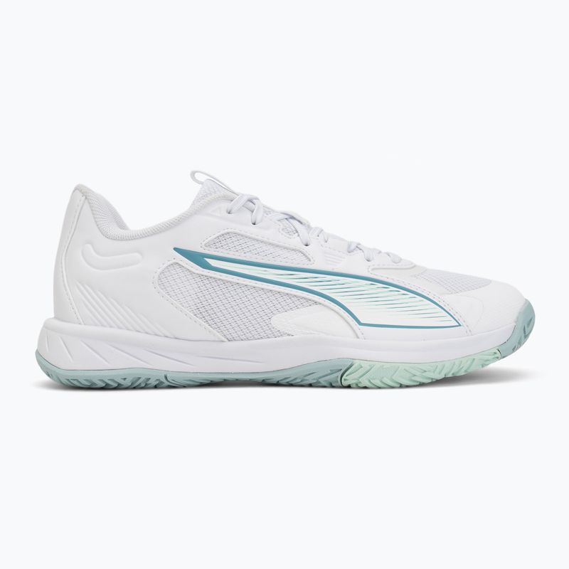 Гандбольне взуття PUMA Accelerate Pro 4 Game On puma white/baltic sea blue/fresh water 2