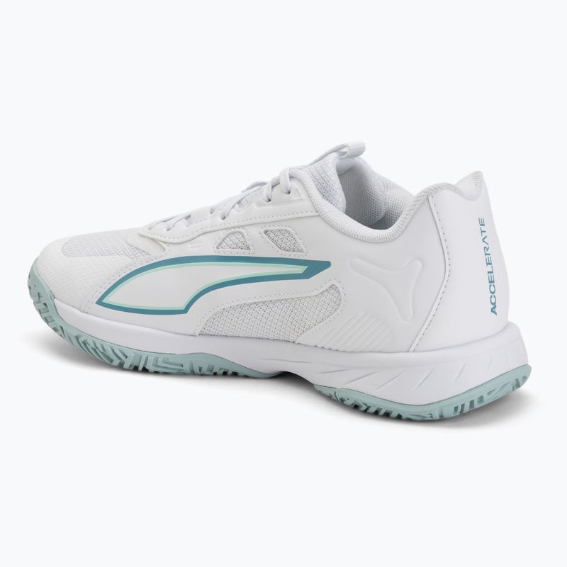 Гандбольне взуття PUMA Accelerate Pro 4 Game On puma white/baltic sea blue/fresh water 3