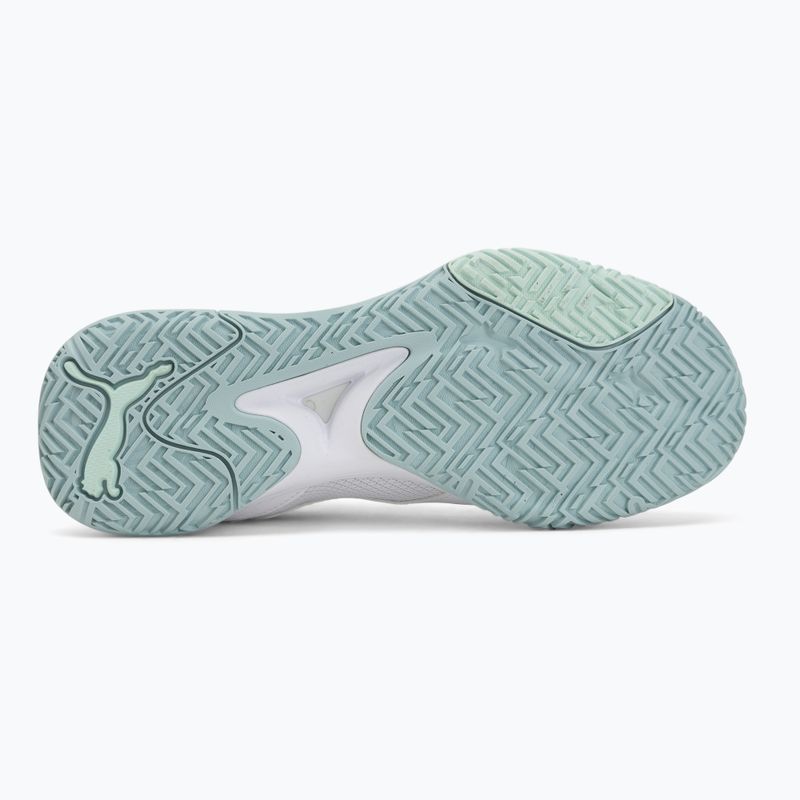 Гандбольне взуття PUMA Accelerate Pro 4 Game On puma white/baltic sea blue/fresh water 4