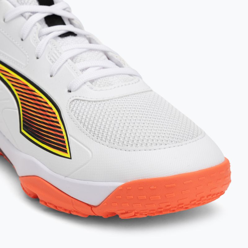 Кросівки гандбольні дитячі PUMA Accelerate 4 Game On Jr puma white/glowing red/ultra blue 7