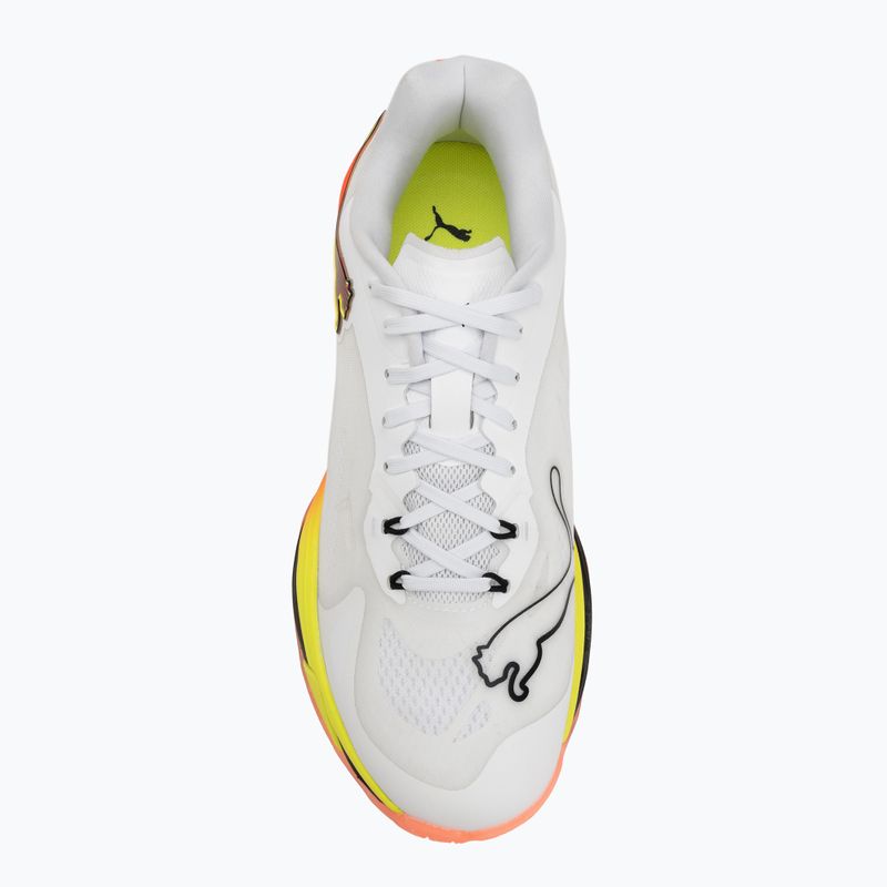 Кросівки гандбольні PUMA Vantage Nitro Game On puma white/glowing red/ultra blue 5