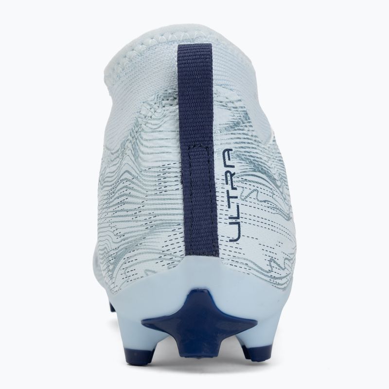 Кросівки футбольні дитячі PUMA Ultra 6 Match+ LL FG/AG Jr icy blue/puma white/blue jewel 6