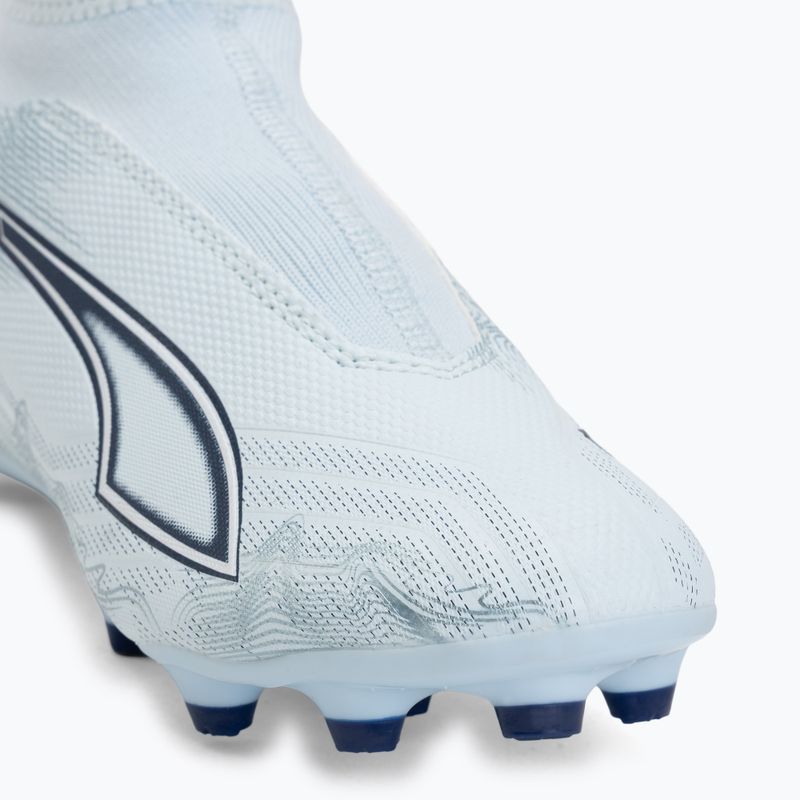 Кросівки футбольні дитячі PUMA Ultra 6 Match+ LL FG/AG Jr icy blue/puma white/blue jewel 7