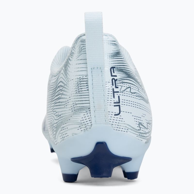 Кросівки футбольні дитячі PUMA Ultra 6 Play FG/AG Jr icy blue/puma white/blue jewel 6