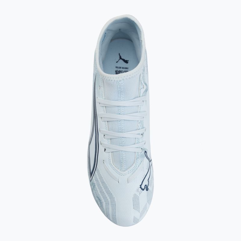 Кросівки футбольні PUMA Ultra 6 Play+ FG/AG icy blue/puma white/blue jewel 5