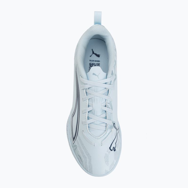 Кросівки футбольні дитячі PUMA Ultra 6 Play TT Jr icy blue/puma white/blue jewel 5