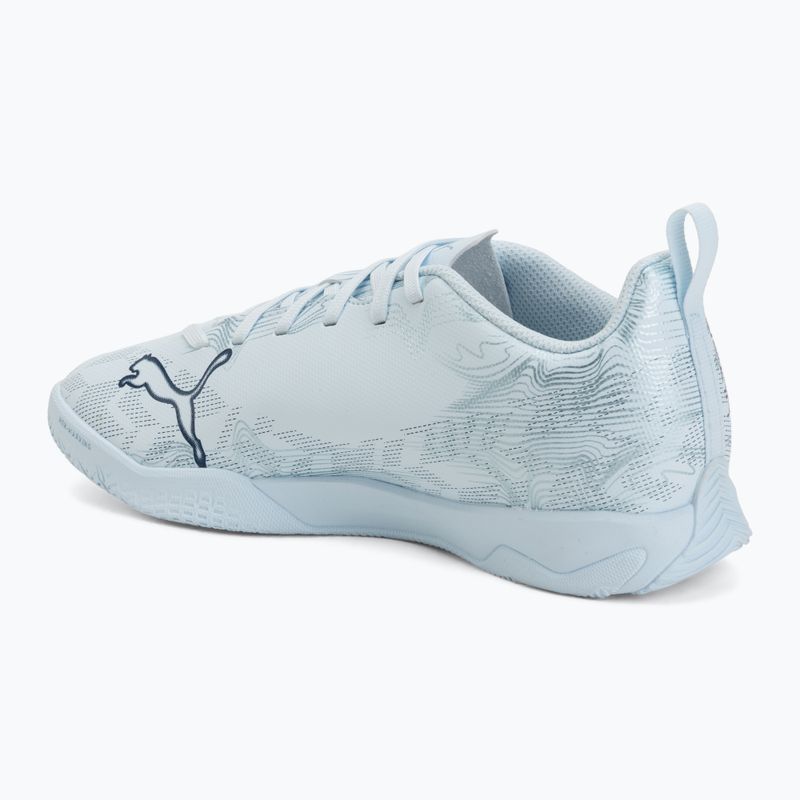 Кросівки футбольні дитячі PUMA Ultra 6 Play It Jr icy blue/puma white/blue jewel 3
