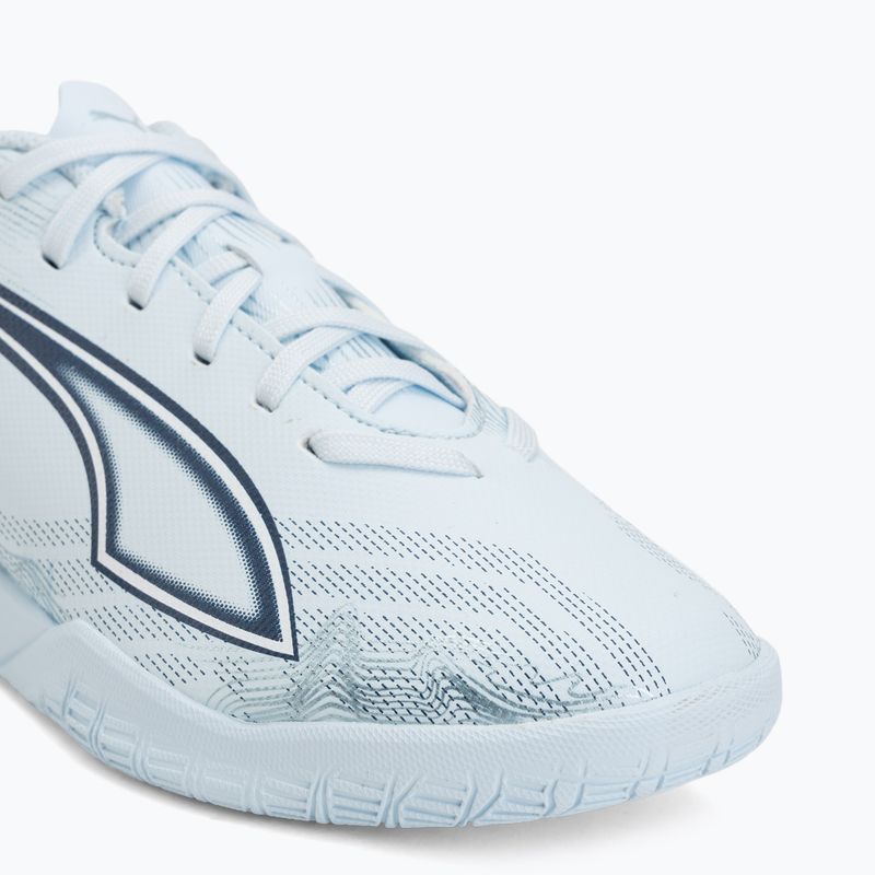 Кросівки футбольні дитячі PUMA Ultra 6 Play It Jr icy blue/puma white/blue jewel 7