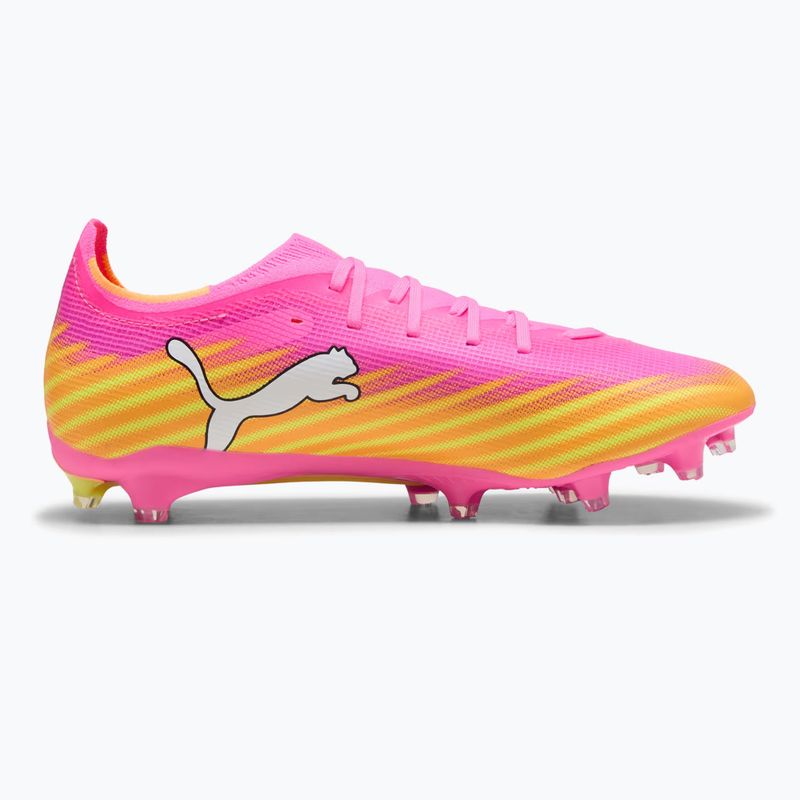 Кросівки футбольні PUMA Ultra 6 Match FG/AG poison pink/puma wht/sun stream/bright aqua/puma blk 2