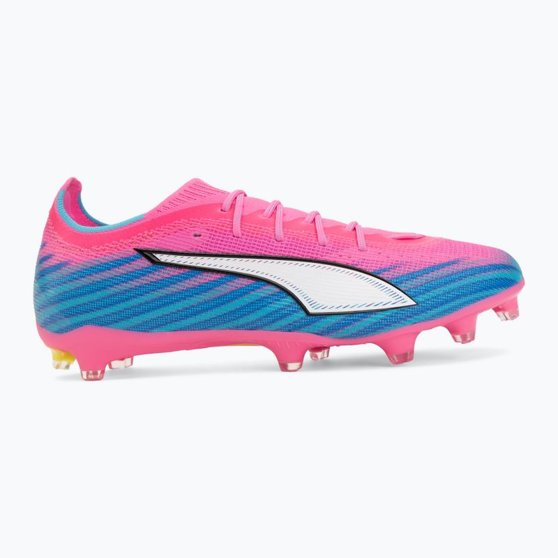 Кросівки футбольні PUMA Ultra 6 Pro FG/AG poison pink/puma wht/sunstream/bright aqua/puma blk 2