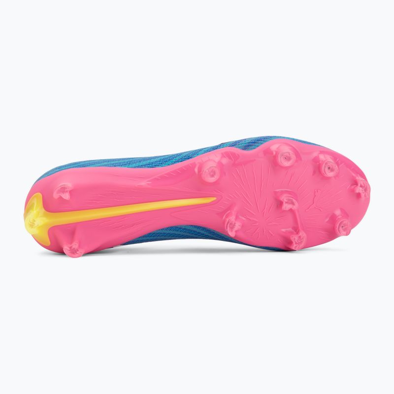 Кросівки футбольні PUMA Ultra 6 Pro FG/AG poison pink/puma wht/sunstream/bright aqua/puma blk 4