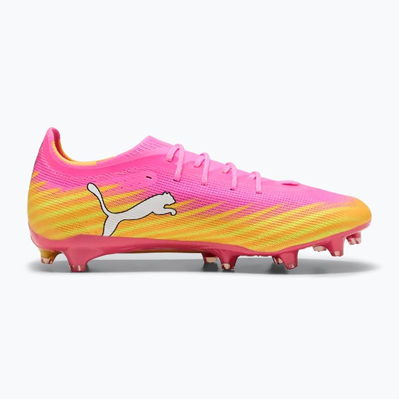 Кросівки футбольні PUMA Ultra 6 Pro FG/AG poison pink/puma wht/sunstream/bright aqua/puma blk 2