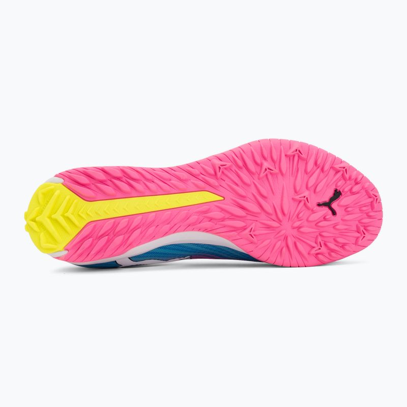 Кросівки футбольні PUMA Ultra 6 Match TT poison pink/puma wht/sun stream/bright aqua/puma blk 4
