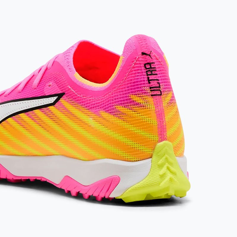 Кросівки футбольні PUMA Ultra 6 Match TT poison pink/puma wht/sun stream/bright aqua/puma blk 4