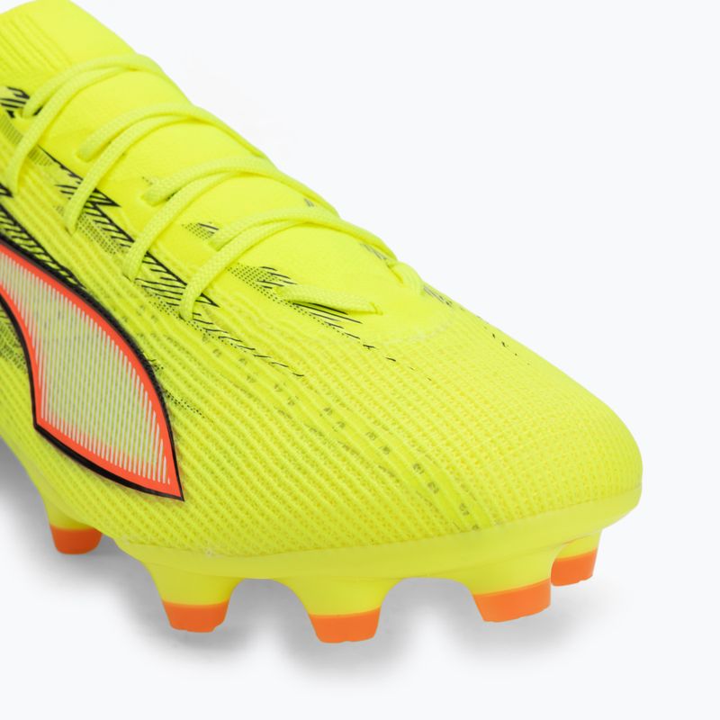 Кросівки футбольні PUMA Ultra 6 Pro FG/AG yellow alert/puma black/glowing red/lime squeeze 7