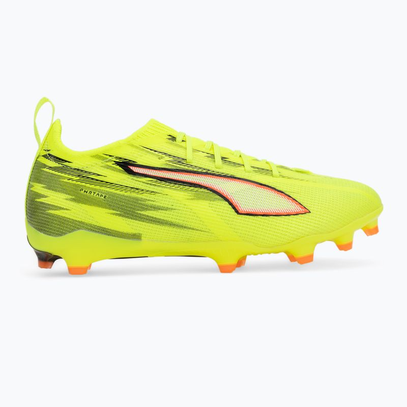 Кросівки футбольні дитячі PUMA Ultra 6 Pro Jr FG/AG yellow alert/puma black/glowing red/lime squeeze 2