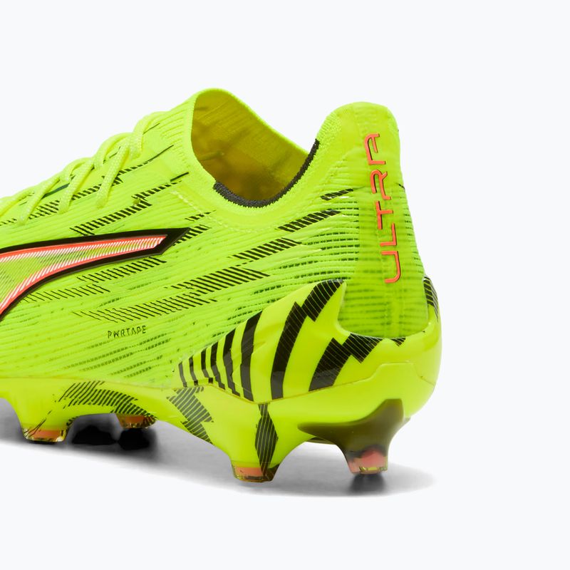 Кросівки футбольні PUMA Ultra 6 Ultimate FG yellow alert/puma black/glowing red/lime squeeze 8