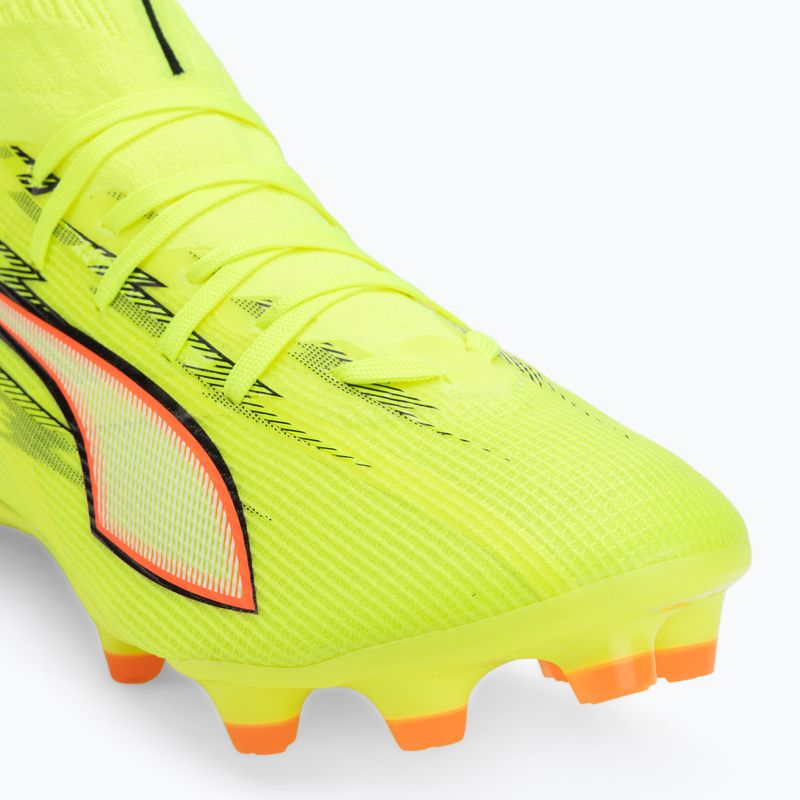 Кросівки футбольні PUMA Ultra 6 Match + FG/AG yellow alert/puma black/glowing red/lime squeeze 7