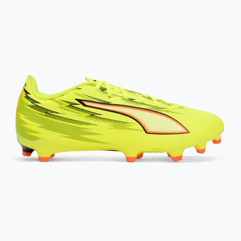 Кросівки футбольні PUMA Ultra 6 Play FG/AG yellow alert/puma black/glowing red/lime squeeze 2