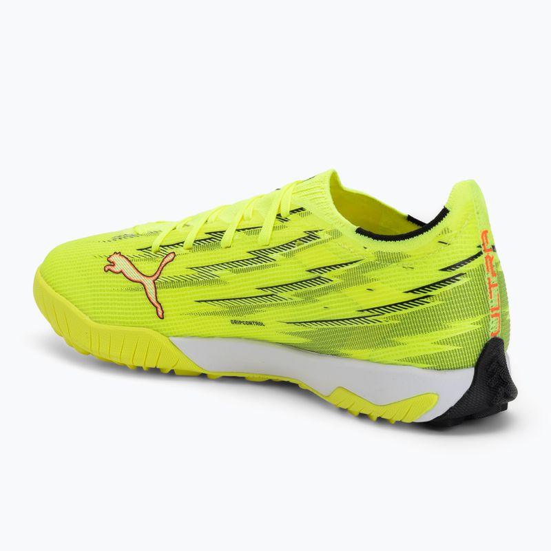 Кросівки футбольні PUMA 6 Match TT yellow alert/puma black/glowing red/lime squeeze 3