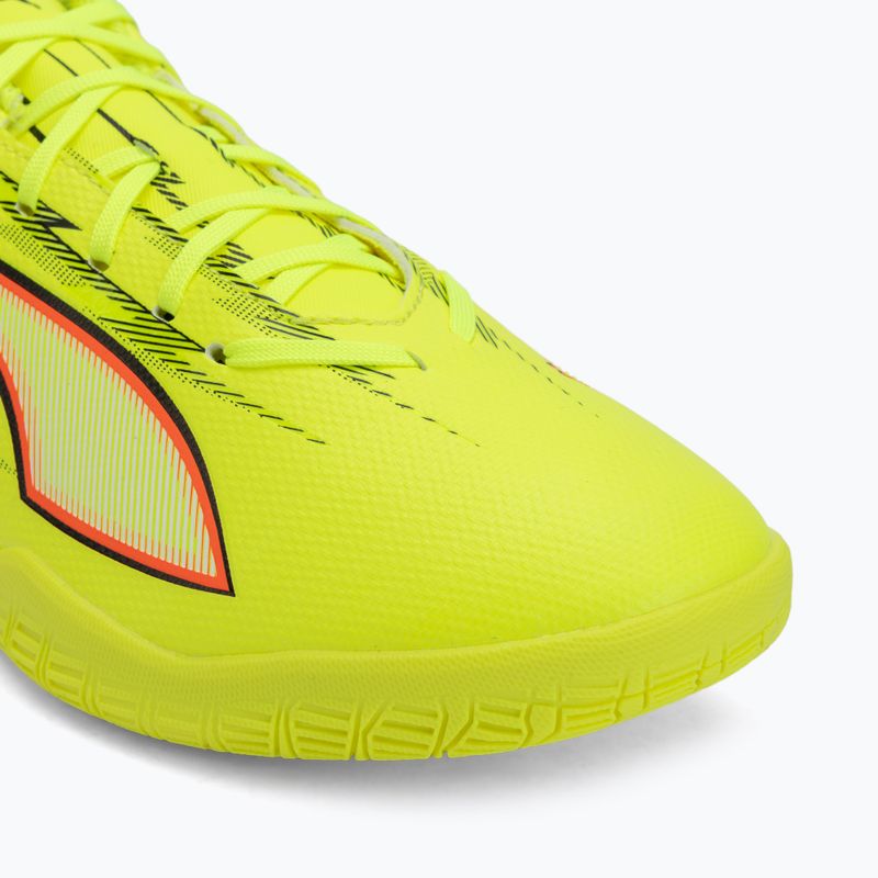 Кросівки футбольні PUMA Ultra 6 Play IT yellow alert/puma black/glowing red/lime squeeze 7