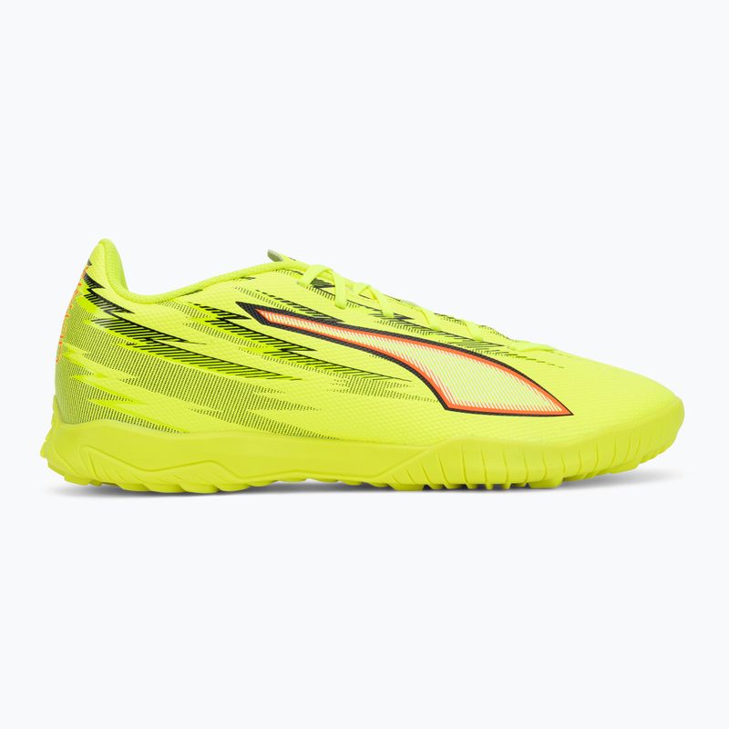 Кросівки футбольні PUMA Ultra 6 Play TT yellow alert/puma black/glowing red/lime squeeze 2
