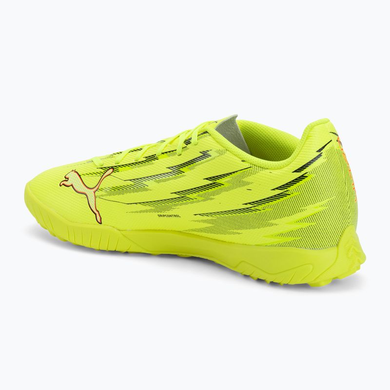 Кросівки футбольні PUMA Ultra 6 Play TT yellow alert/puma black/glowing red/lime squeeze 3