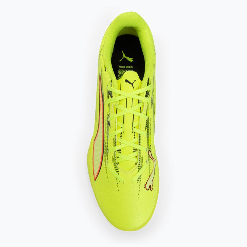 Кросівки футбольні PUMA Ultra 6 Play TT yellow alert/puma black/glowing red/lime squeeze 5