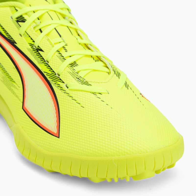 Кросівки футбольні PUMA Ultra 6 Play TT yellow alert/puma black/glowing red/lime squeeze 7