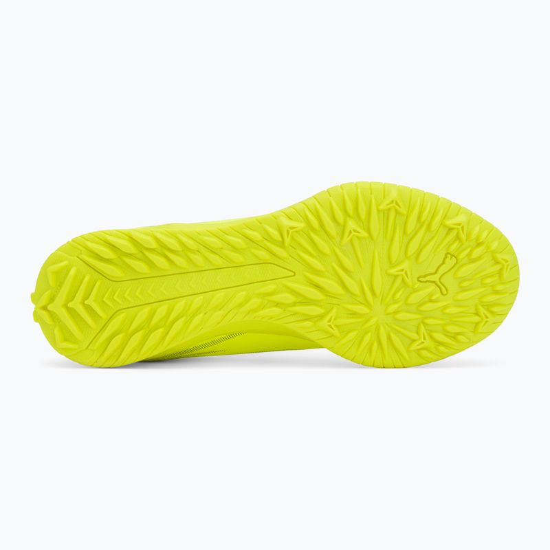 Кросівки футбольні дитячі PUMA Ultra 6 Play TT Jr yellow alert/puma black/glowing red/lime squeeze 4
