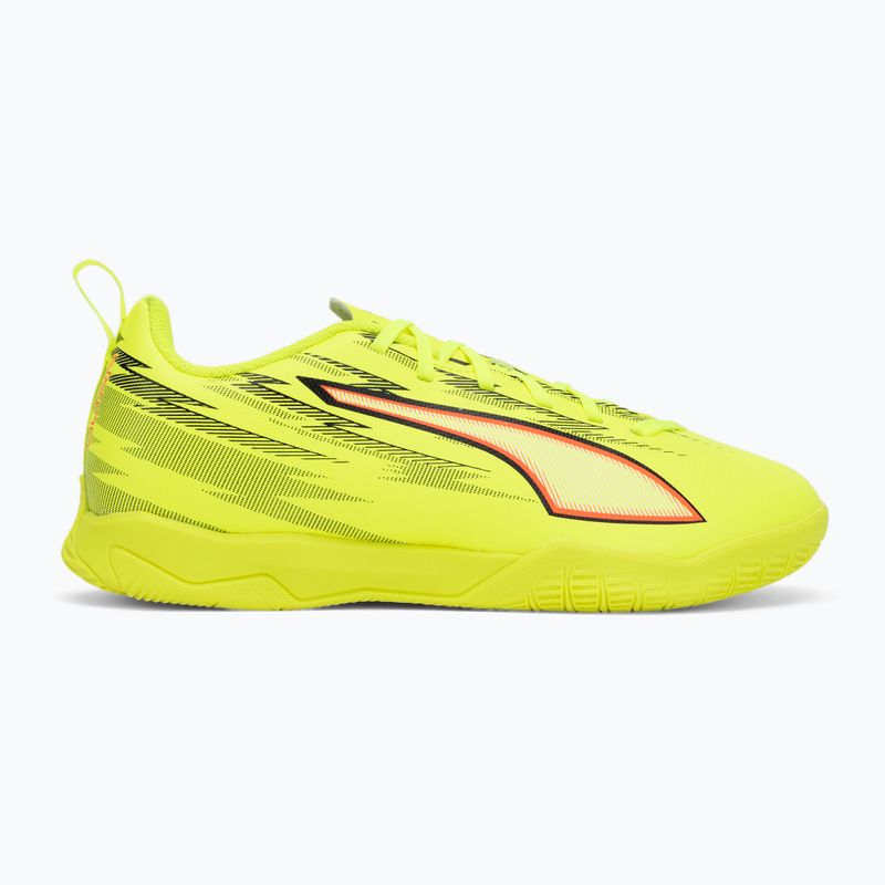 Кросівки футбольні дитячі PUMA Ultra 6 Play IT Jr yellow alert/puma black/glowing red/lime squeeze 2