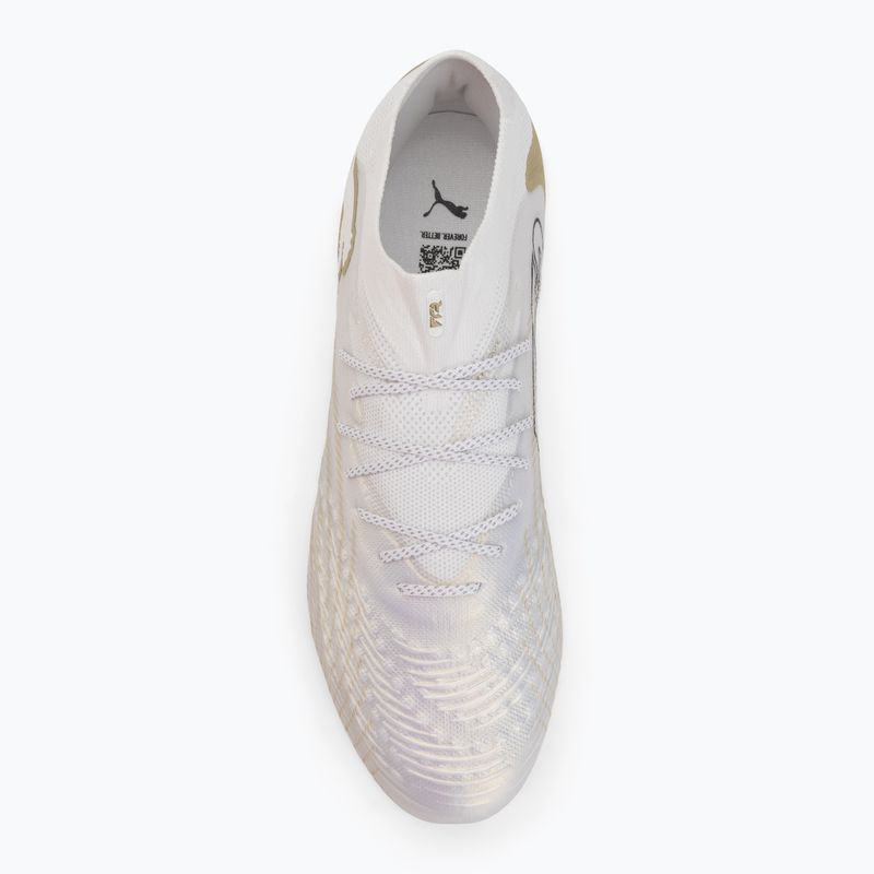 Кросівки футбольні PUMA Future 9 Ultimate FG puma white/metallic gold 5