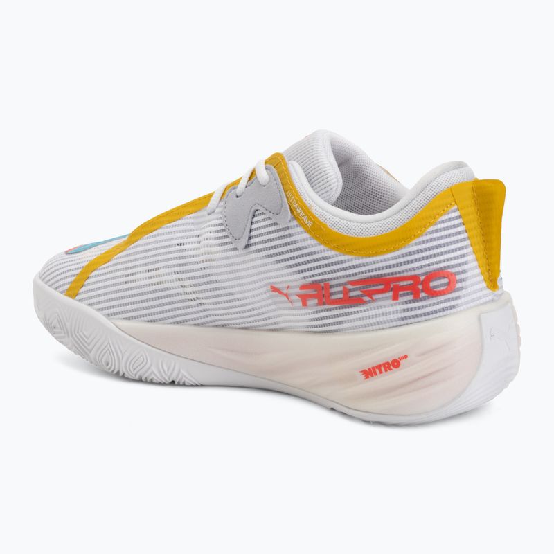 Кросівки баскетбольні PUMA All-Pro NITRO 2 puma white/sunblaze 3