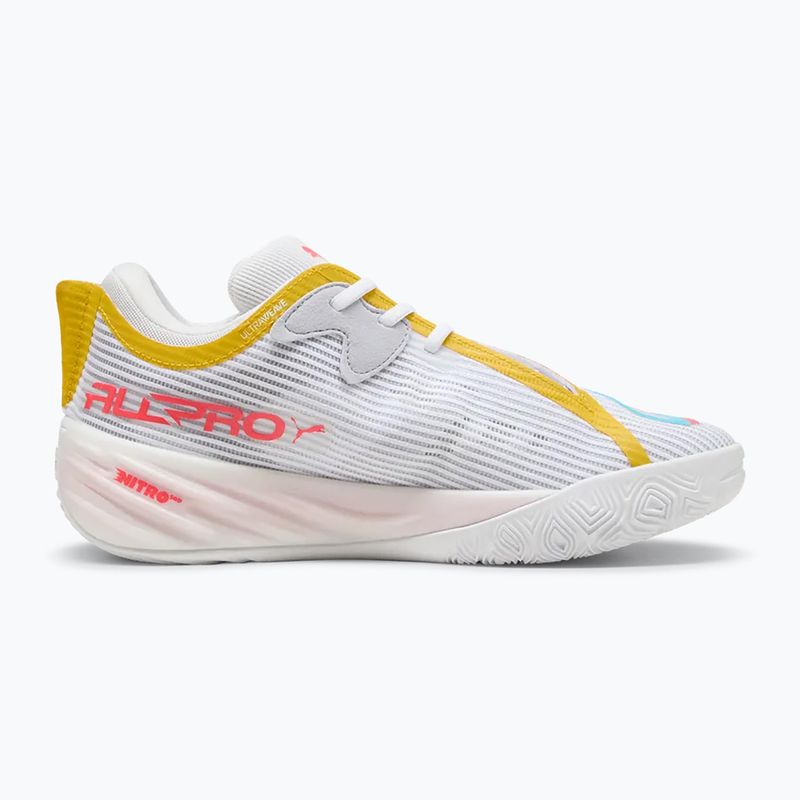 Кросівки баскетбольні PUMA All-Pro NITRO 2 puma white/sunblaze 2
