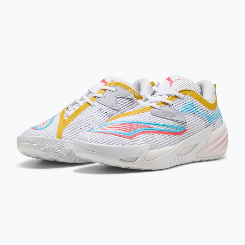 Кросівки баскетбольні PUMA All-Pro NITRO 2 puma white/sunblaze 3