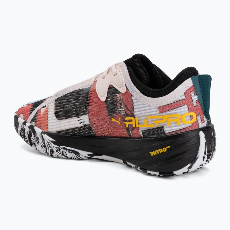 Кросівки баскетбольні PUMA All-Pro NITRO 2 puma black/jasmine flower 3