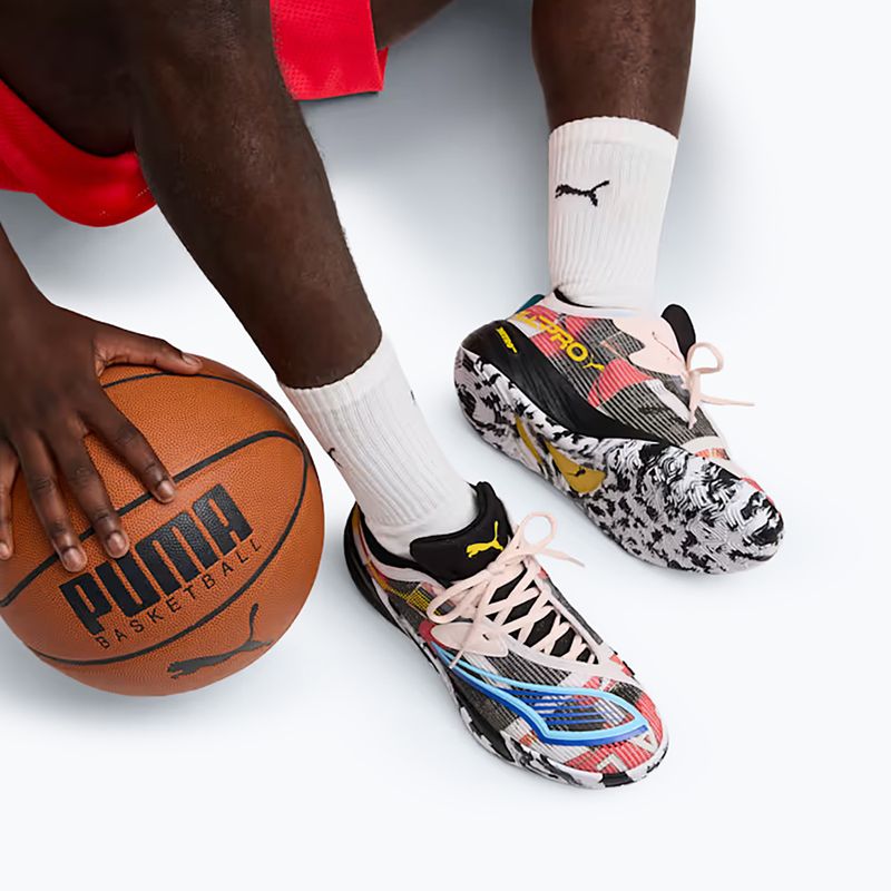 Кросівки баскетбольні PUMA All-Pro NITRO 2 puma black/jasmine flower 7