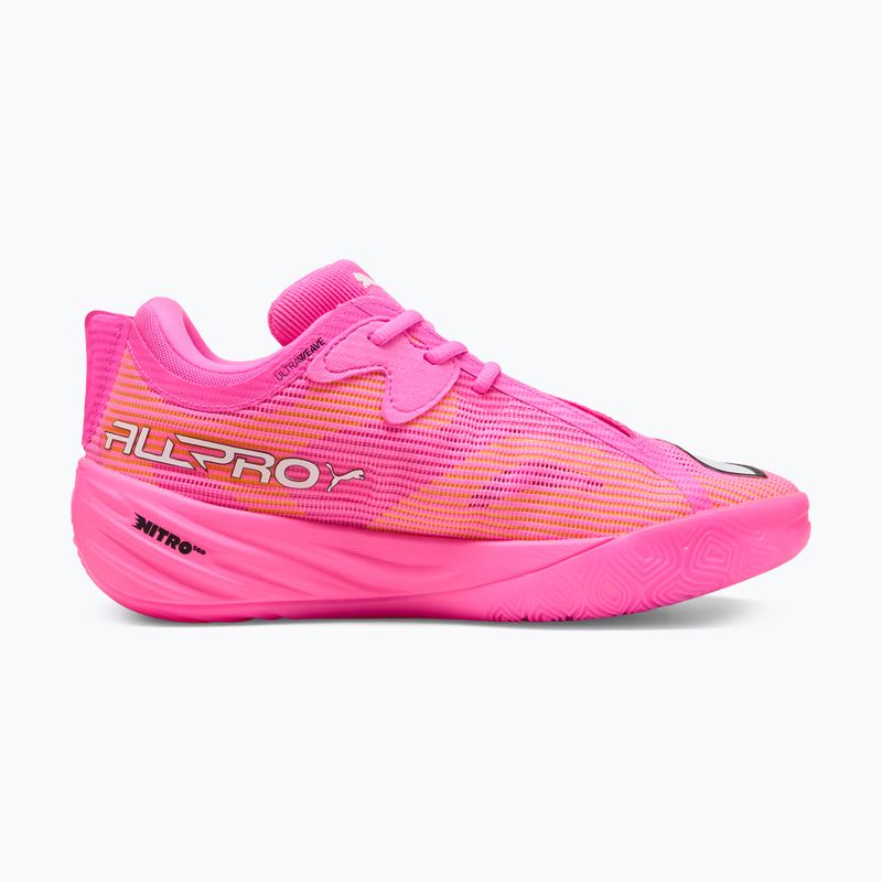 Кросівки баскетбольні PUMA All-Pro NITRO 2 Showtime poison pink/bright aqua/lime squeeze 2