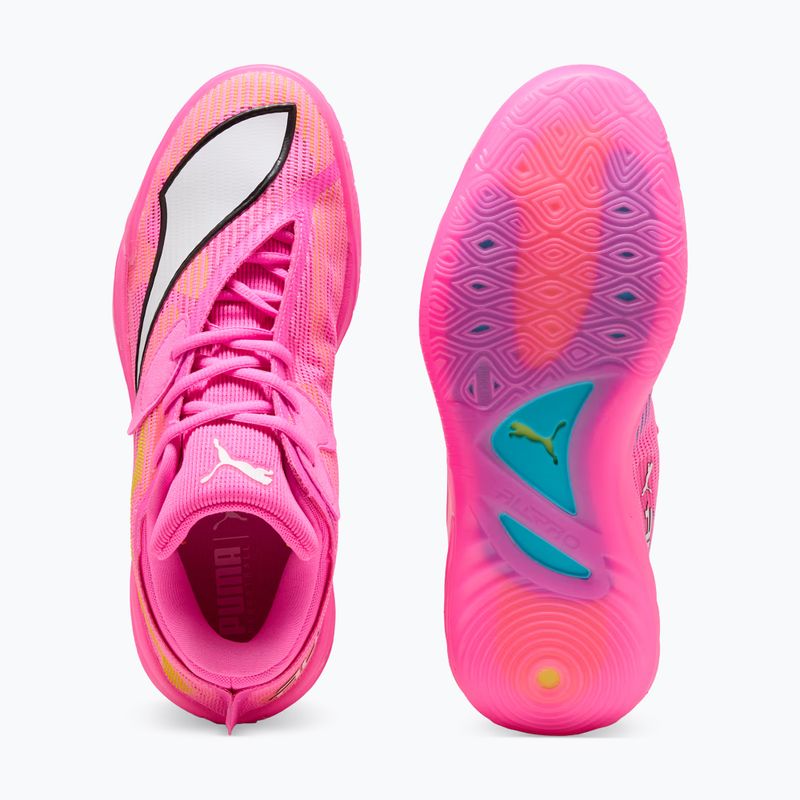 Кросівки баскетбольні PUMA All-Pro NITRO 2 Showtime poison pink/bright aqua/lime squeeze 3