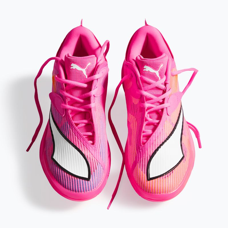 Кросівки баскетбольні PUMA All-Pro NITRO 2 Showtime poison pink/bright aqua/lime squeeze 4