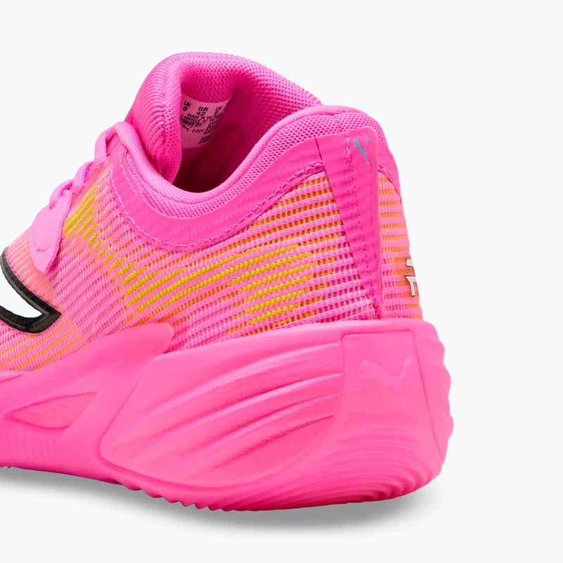 Кросівки баскетбольні PUMA All-Pro NITRO 2 Showtime poison pink/bright aqua/lime squeeze 5
