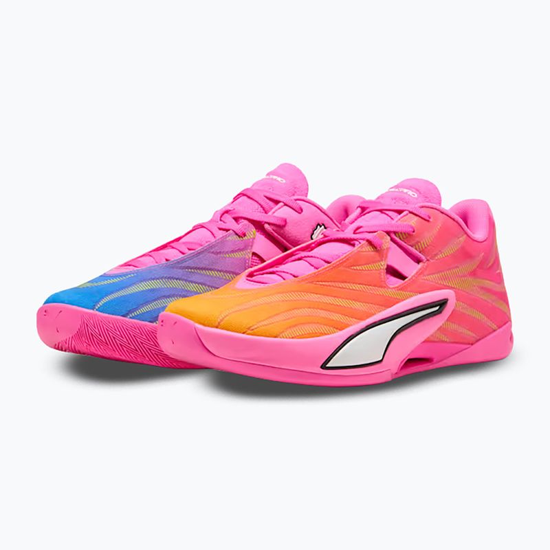 Кросівки баскетбольні PUMA All-Pro NITRO 2 Elite poision pink/ultra blue/lime squeeze 3