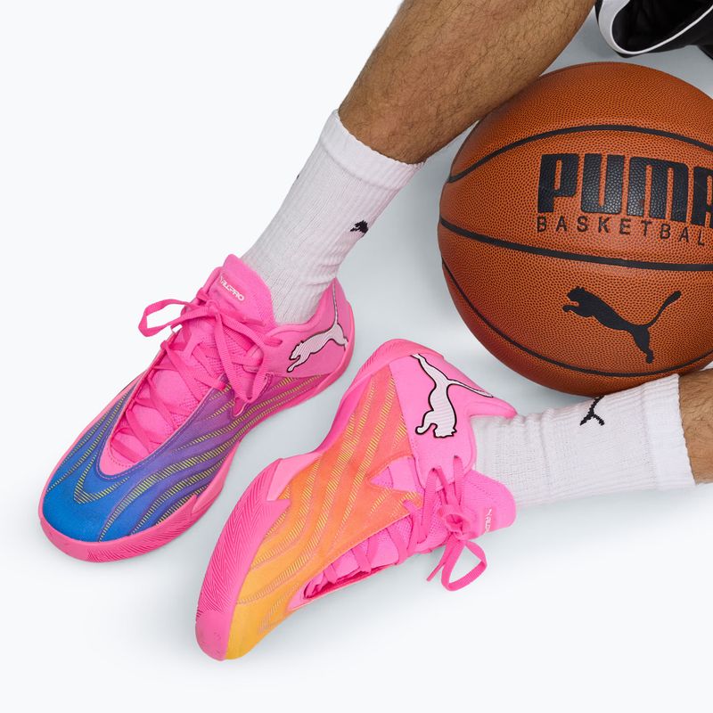 Кросівки баскетбольні PUMA All-Pro NITRO 2 Elite poision pink/ultra blue/lime squeeze 6